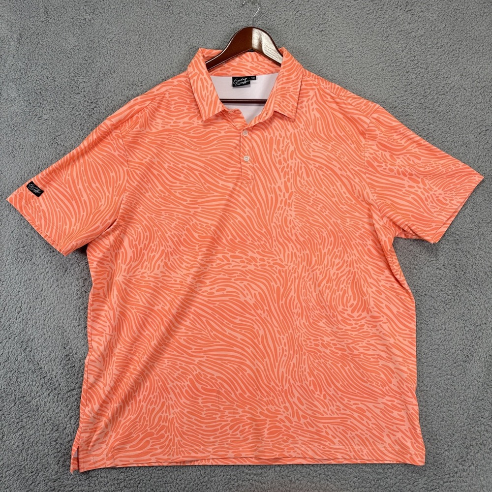 Sunday Swagger Orange Crush Polo Shirt